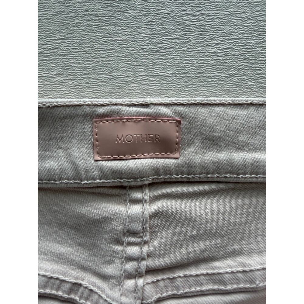 Mother Women's The Dazzler Hover Wash Pale Peach Straight Leg Jeans Size 26 - Picture 10 of 14